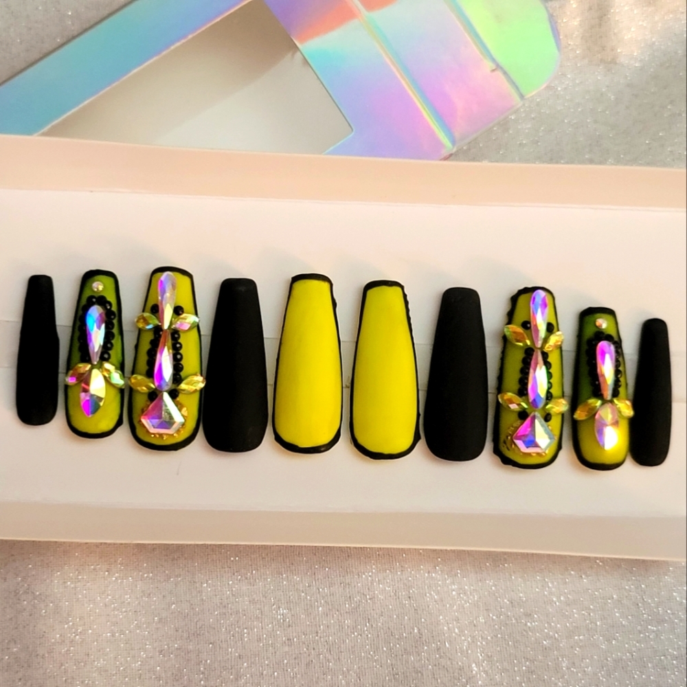 Handmade press on nails